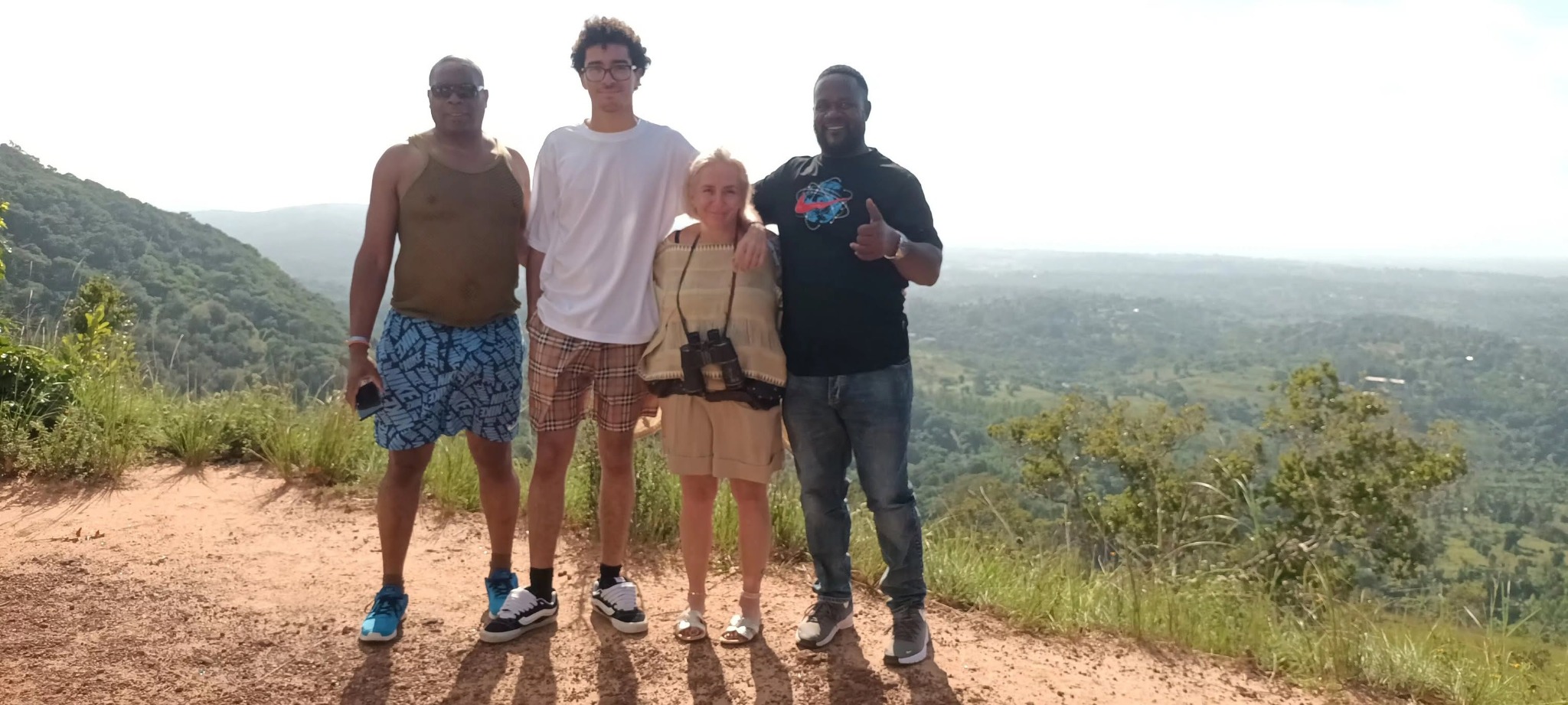 Jimmy Holiday guests in the Shimba Hills highlands
