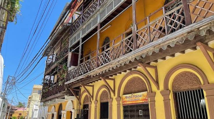Traditional architecture in Mombasa Old Town