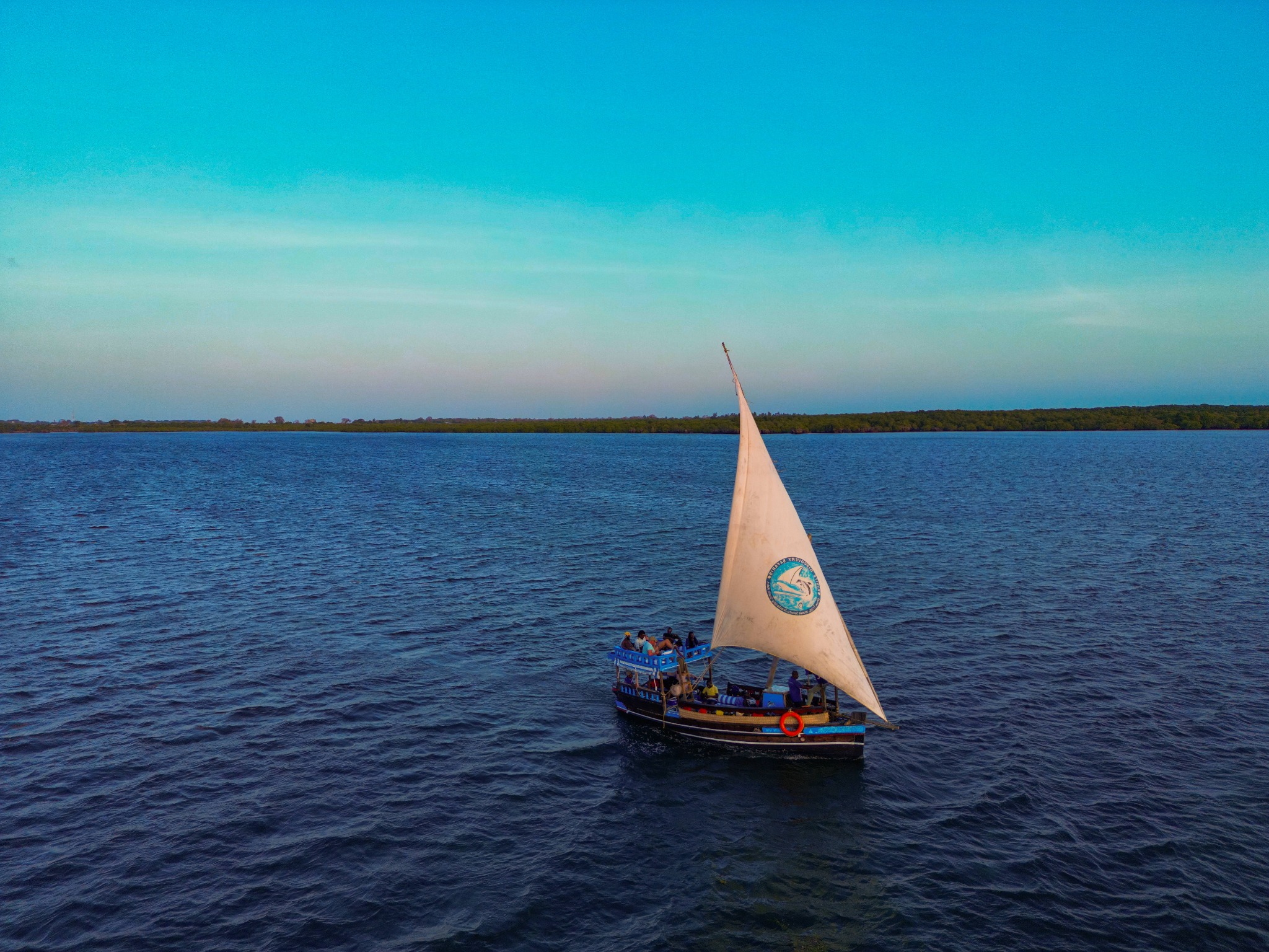 Traditional dhow sailing during a Diani Beach coastal excursion